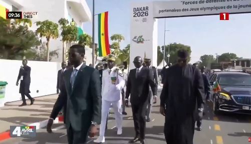 Arrivée du Président Diomaye Faye à Thiès (vidéo)