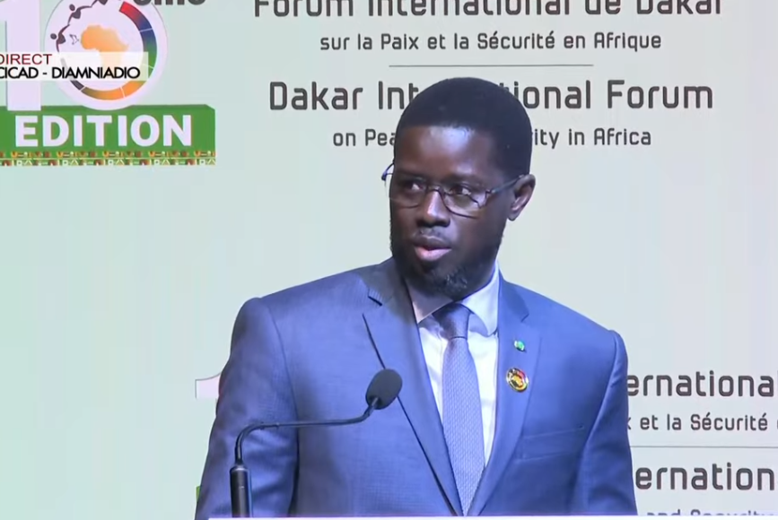 Diomaye Faye appelle à mobiliser les populations contre le terrorisme
