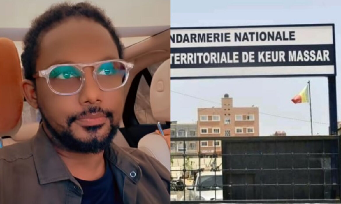L’animateur de la 2STV, Pape Sidy Fall à la Brigade de la gendarmerie de Keur Massar
