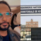 L’animateur de la 2STV, Pape Sidy Fall à la Brigade de la gendarmerie de Keur Massar