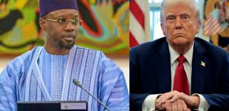 “Trump est un déstabilisateur de l’ordre mondial ,ce n’est pas un Homme de paix ” Sonko accule Trump
