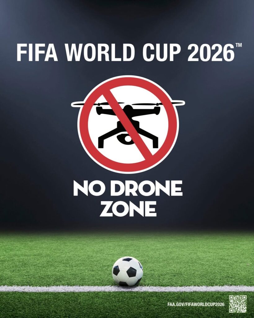 “No Drone Zone” autour des stades, les autorités américaines durcissent le ton