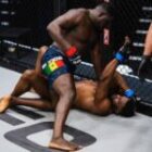 Le lutteur Blindé, sacré champion du monde poids lourds de l’EFC (Photos)