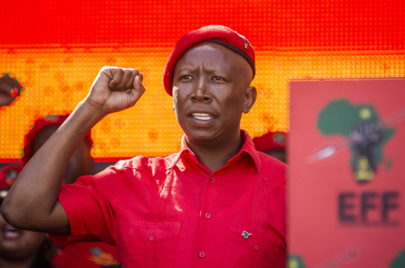 Lourde condamnation contre le leader de l’EFF Julius Malema