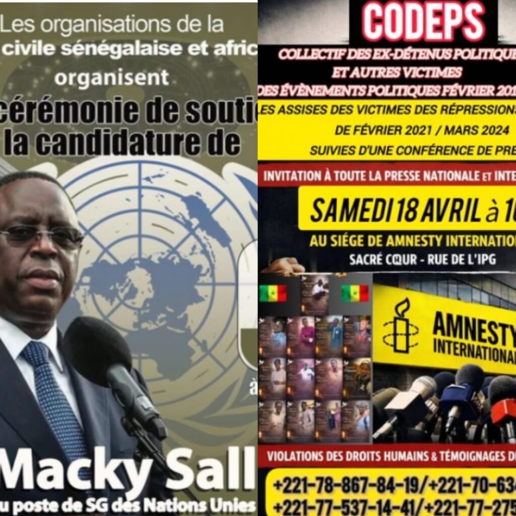 Ex-détenus politiques et société civile face à face sur le cas Macky Sall