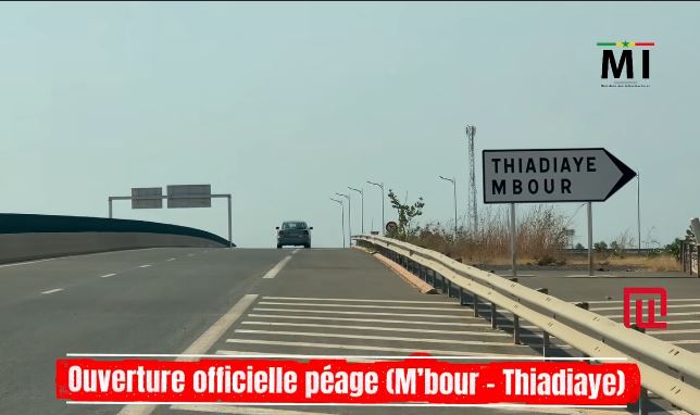 Le tronçon Mbour–Thiadiaye ouvert à la circulation, ce mercredi