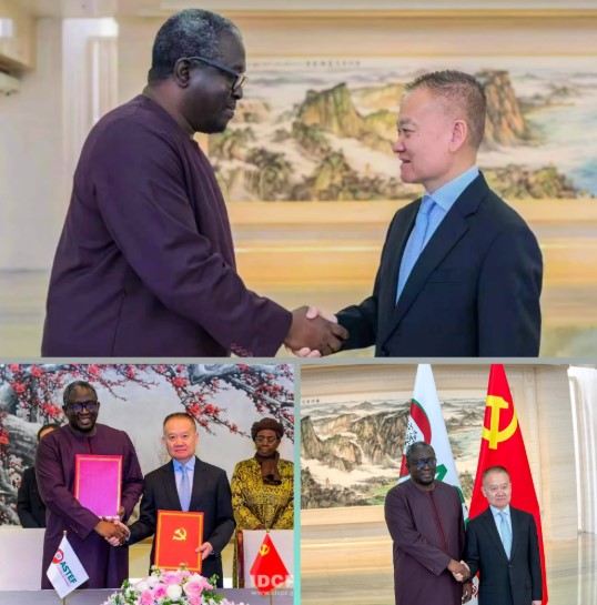 Pastef-Les Patriotes signe un accord stratégique avec le Parti communiste chinois à Beijing