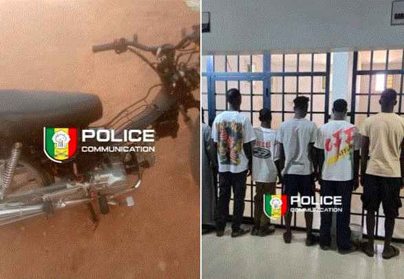 un réseau de voleurs de motos  » Jakarta » démantelé par la police