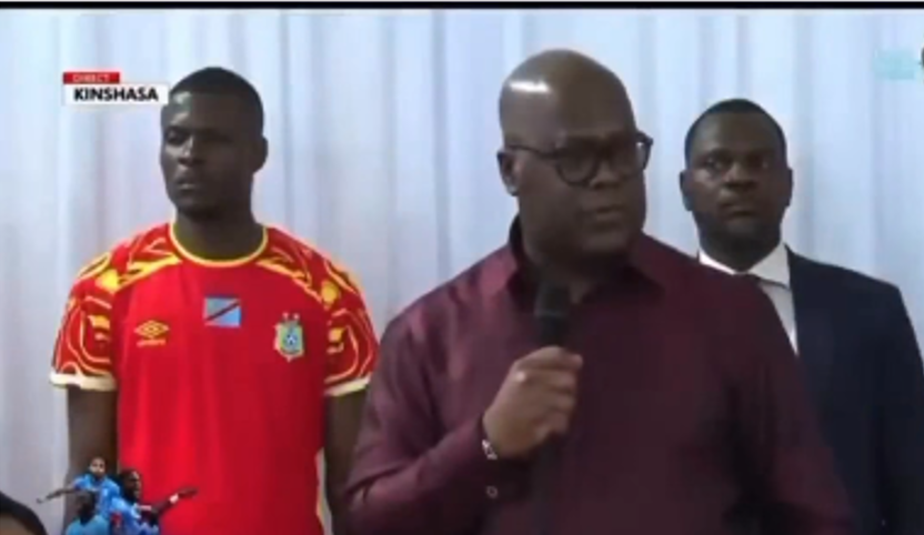 Tshisekedi félicite le Sénégal et ses Lions