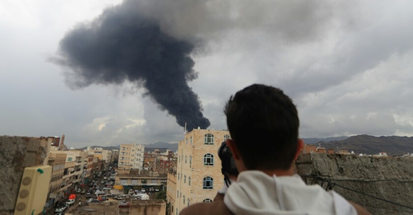 Un missile tiré depuis le Yémen, allié de l’Iran, en direction d’Israël