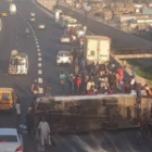 Un Ndiaga Ndiaye se renverse et provoque d’importants bouchons à Cambérène