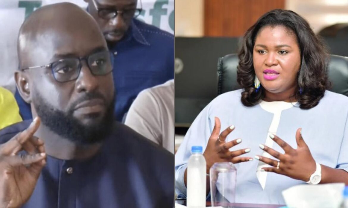 Echange intense entre Thierno Bocoum et Marie Rose Khady Fatou Faye