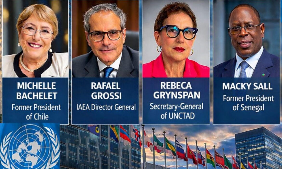 Qui sont les quatre prétendants à la succession de Guterres ?