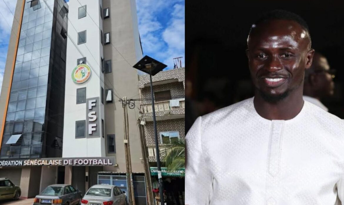 la Fédération déménage dans un immeuble de… Sadio Mané