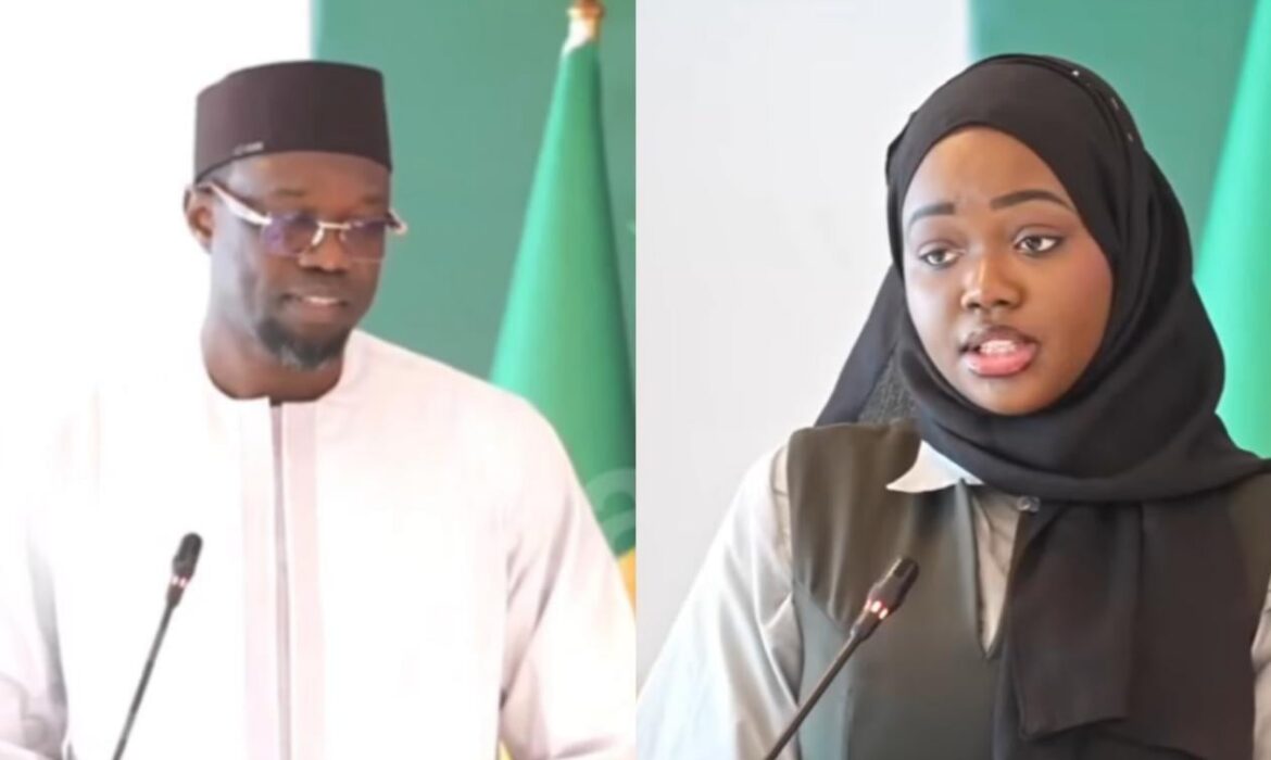 Ousmane Sonko taquine, sa nièce lauréate à la Primature (vidéo)