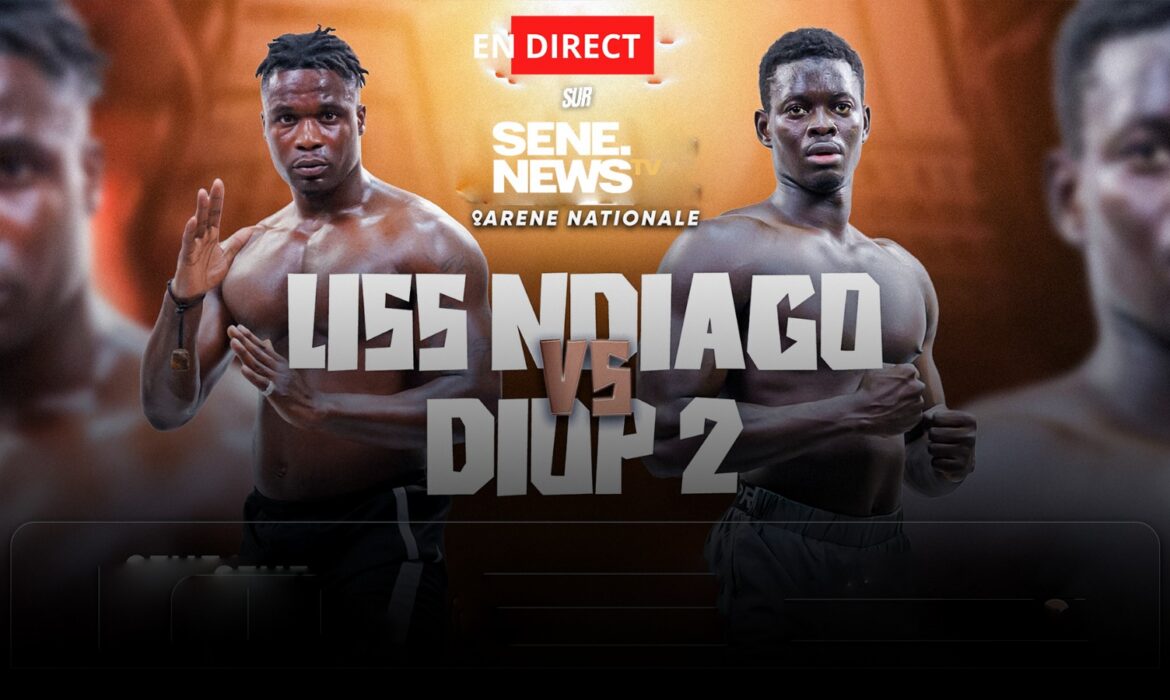 Diop 2 vs Liss Ndiago, vivez le combat en direct de l’Aréne Nationale
