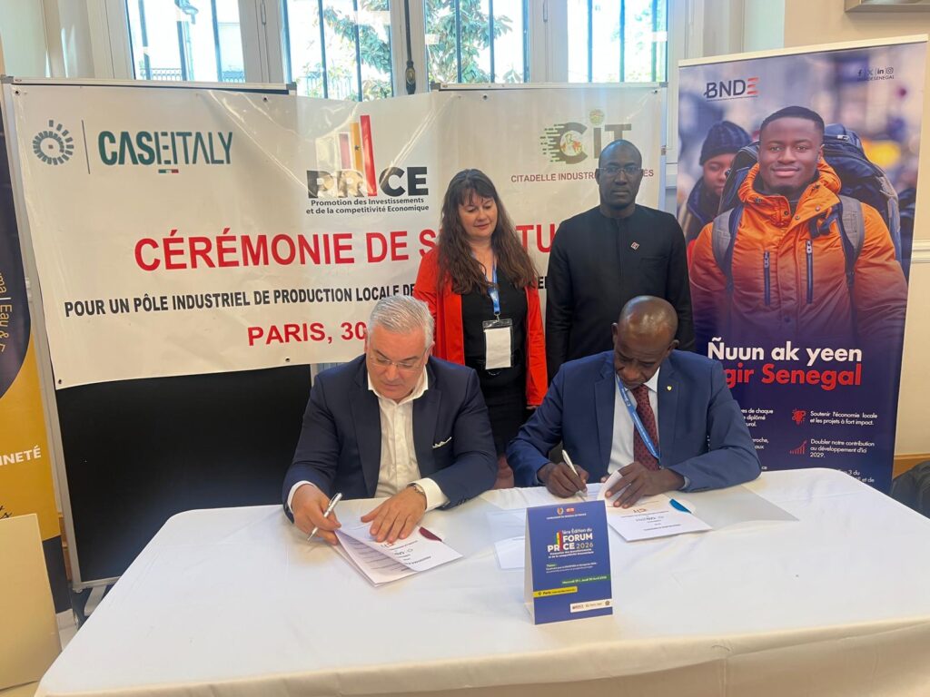 un accord africano-européen signé pour Thiès
