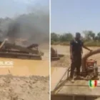 Malgré la fuite des occupants vers le Mali, quatre dragues sont détruites à Wassagara