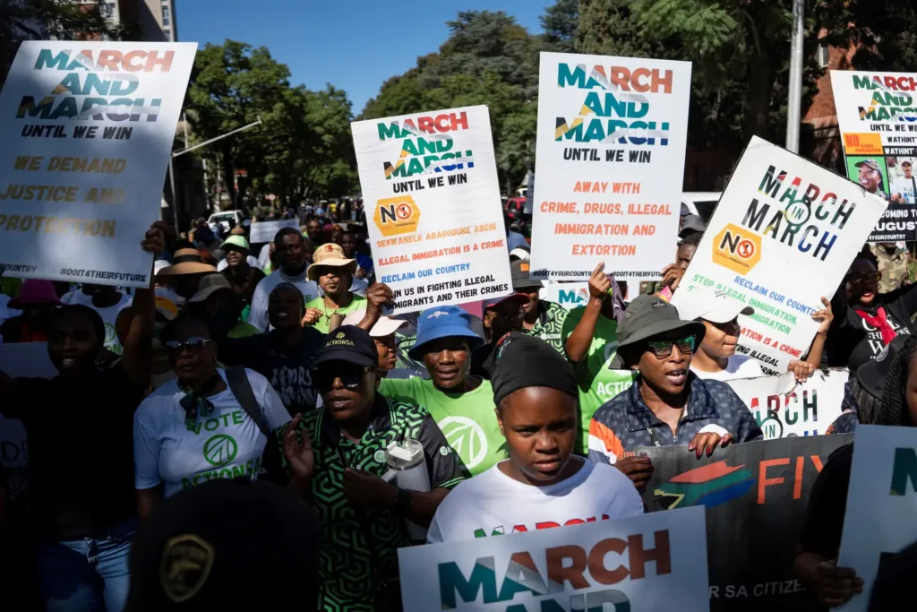 des Nigérians veulent quitter l’Afrique du Sud