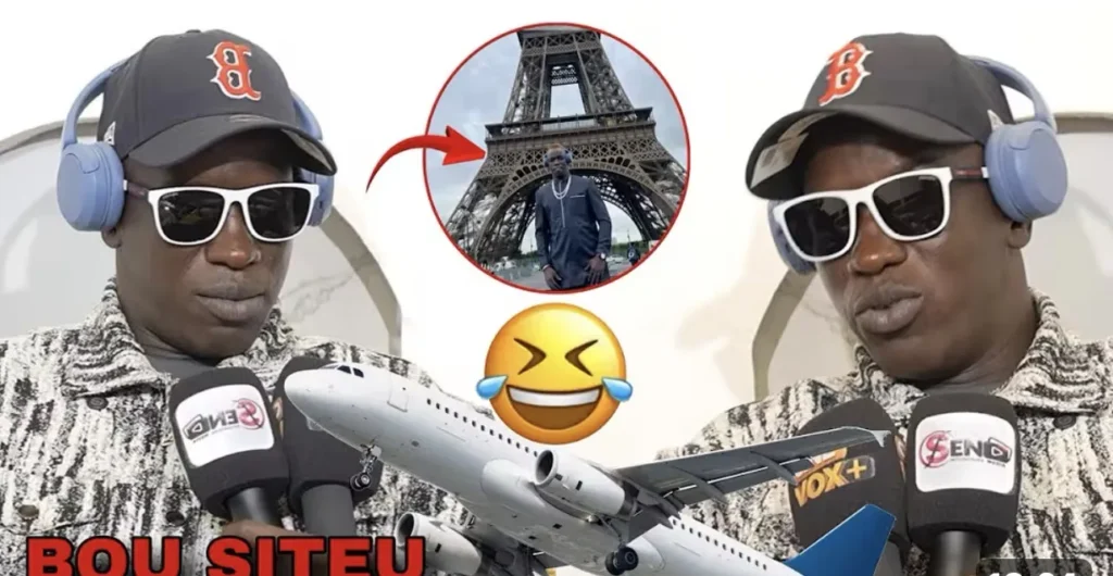 Bou Siteu revient avec humour sur des scènes vécues dans l’avion