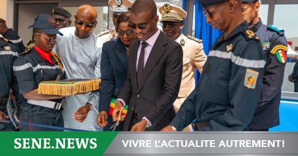 Inauguration de la nouvelle caserne des sapeurs-pompiers à Ndiaganiao par le ministre de l’Intérieur