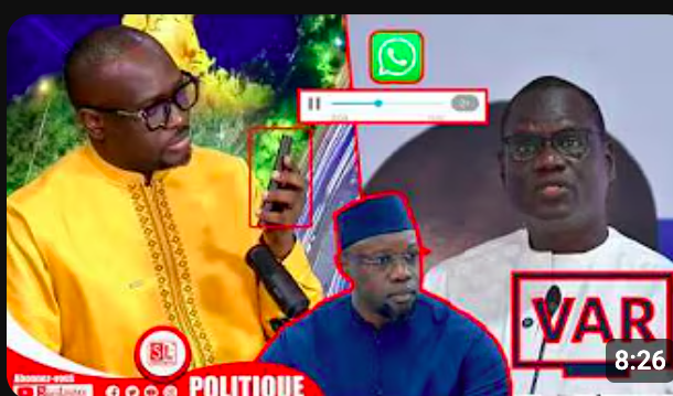 Khadim Diop dévoile un audio explosif d’Abdourahmane Diouf et le confronte à ses propos sur Sonko (vidéo)