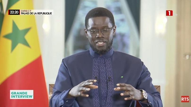 Diomaye Faye dénonce des pressions de ses pairs africains