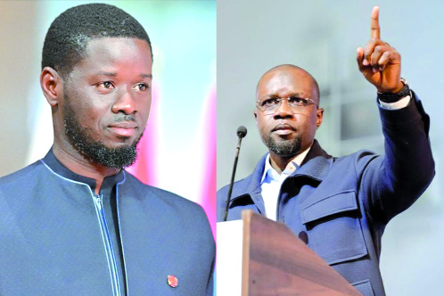 Diomaye recadre Pastef, Sonko confirmé, Gris Bordeaux terrasse Siteu