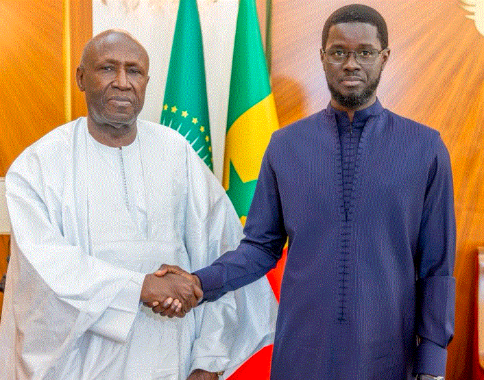 Consultation des anciens PM : Sidiki Kaba et Mamadou Lamine reçus par Diomaye Faye