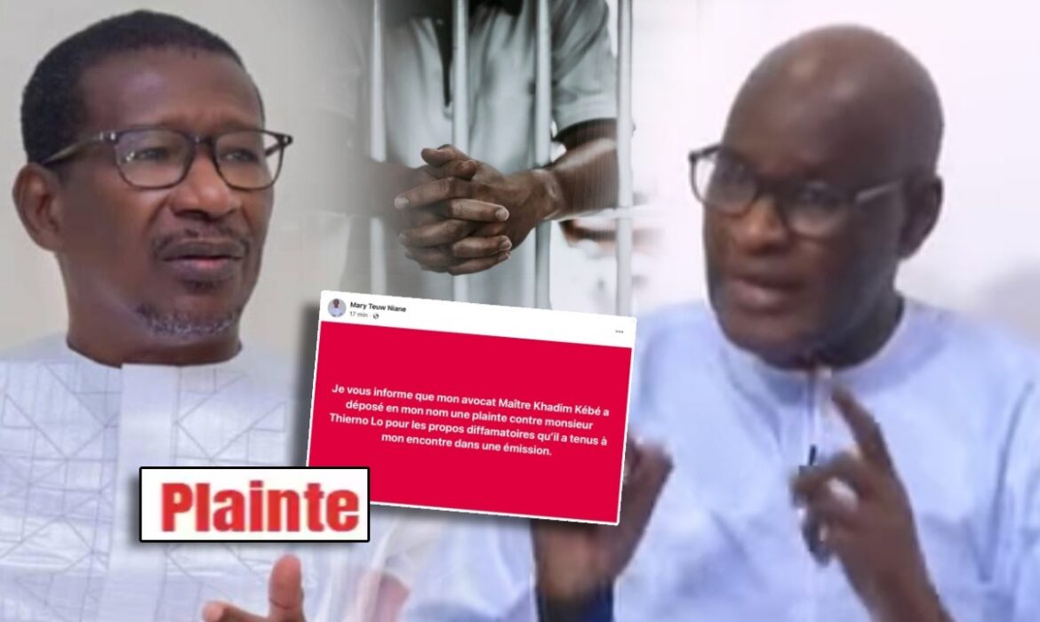 L’affaire Thierno Lô vs Mary Teuw Niane prend une tournure judiciaire sensible
