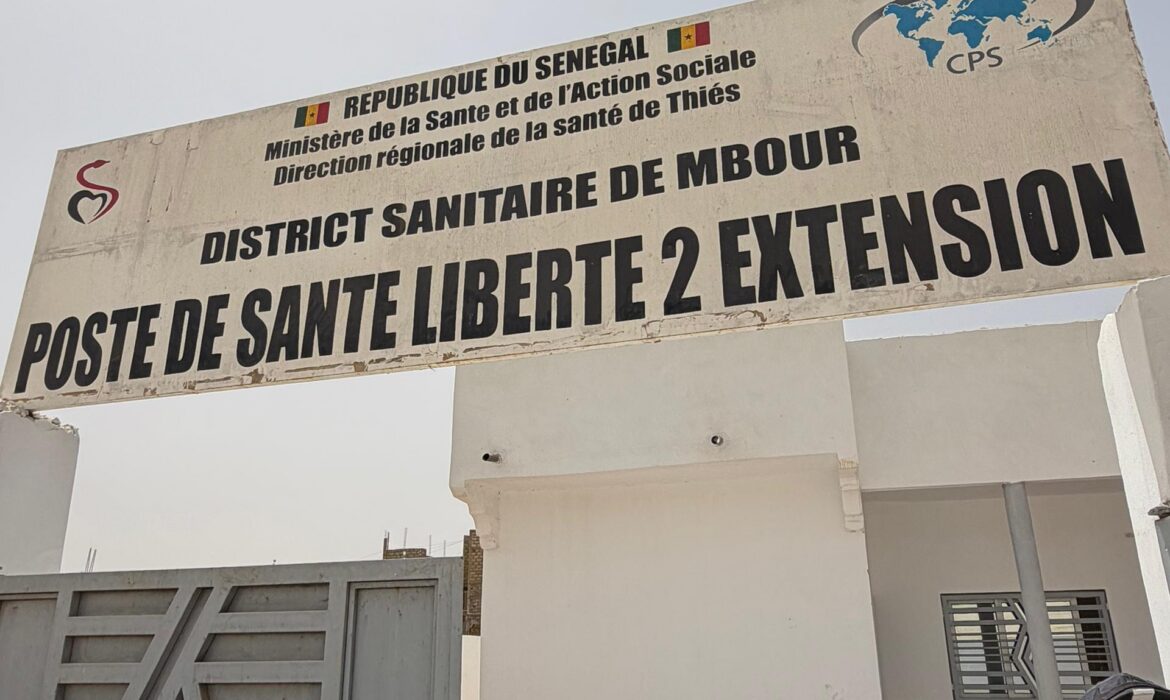 inauguration d’un poste de santé à Liberté II Extension pour 35 000 habitants