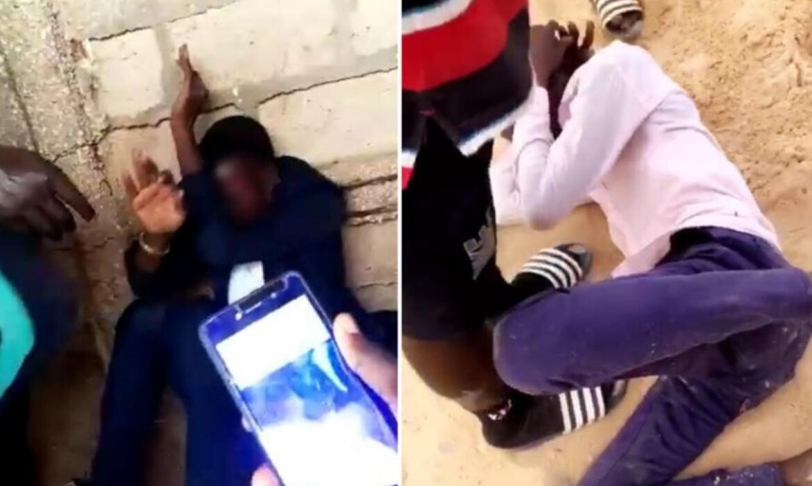 surpris en pleins …, un hom0sexuel fuit, puis revient sur les lieux pour…
