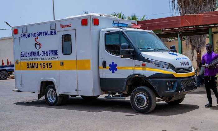 CHN de Pikine : le ministère de la Santé lance le premier SMUR hospitalier de la banlieue