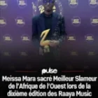 Meissa Mara remporte le titre de Meilleur Slameur de l’Afrique de l’Ouest aux Raaya Music Awards