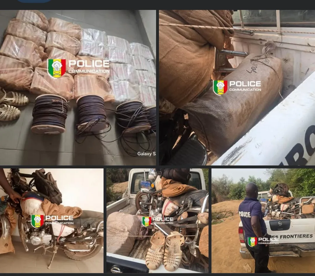 Kidira-Mali : 660 bâtons d’explosifs saisis, le suspect s’enfuit vers le Mali