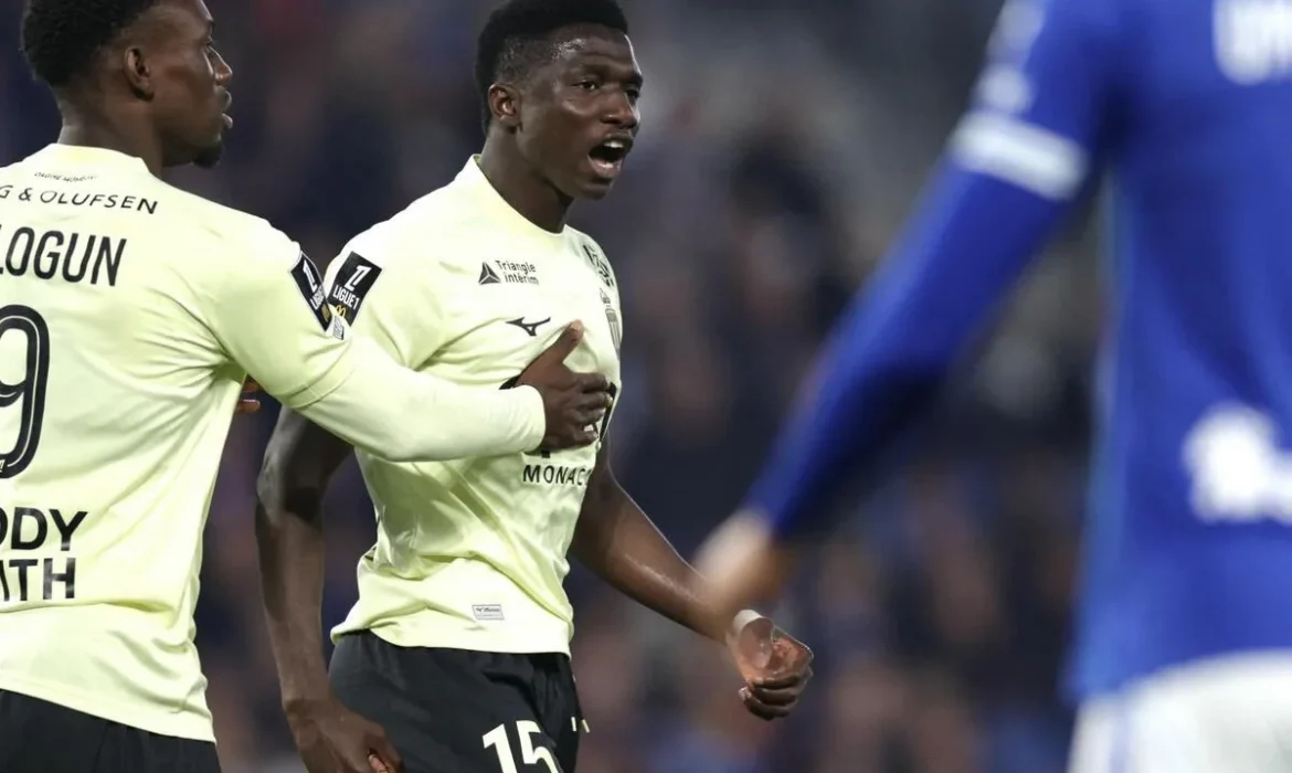 AS Monaco: Lamine Camara signe un doublé malgré la défaite renversante à Strasbourg