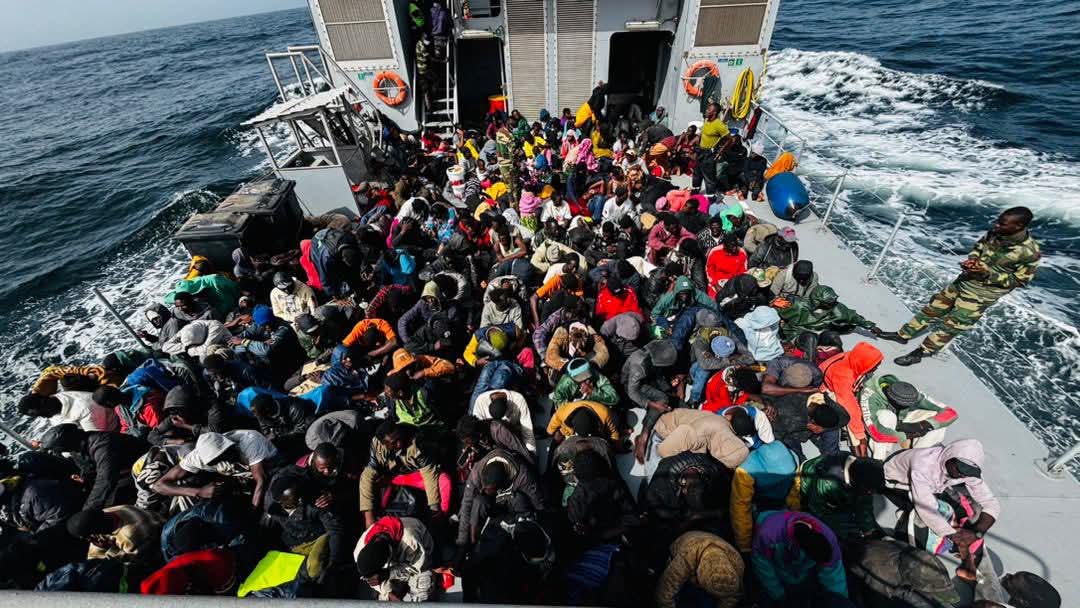 409 migrants secourus après l’interception de deux pirogues en mer