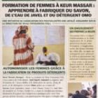 À Keur Massar, des femmes formées à la fabrication de savon et d’eau de Javel