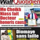 Découvrez les Unes des journaux sénégalais du samedi 02 mai 2026