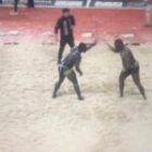 Très belle chute entre Coly Faye 2 et Cartouche au Dojo de Paris (vidéo)